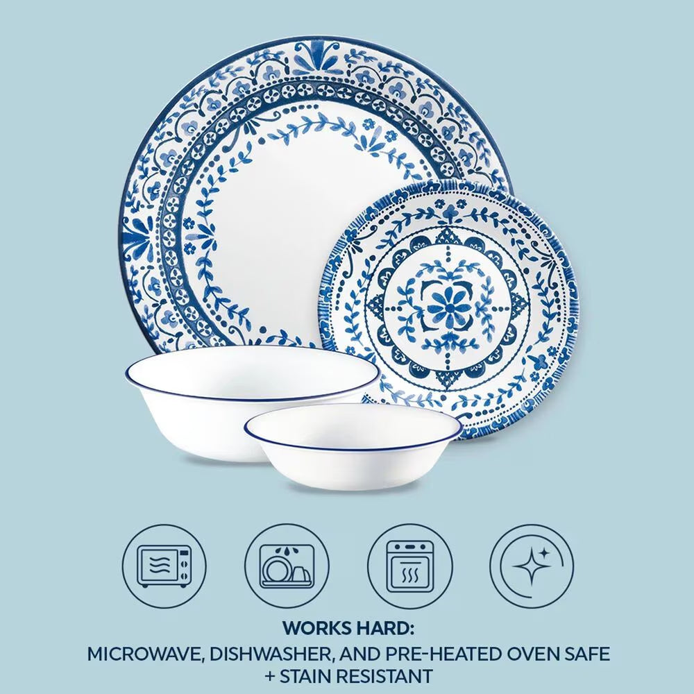 Corelle Dinnerware Set 16Pc Portofino