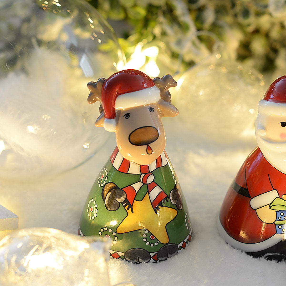 Egan Bell Christmas Reindeer Cm 6X9 - 120030