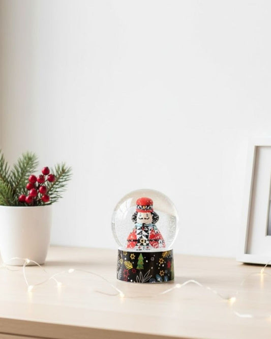 Egan Snow Bowl Christmas With Led The Nutcracker Cm 7X9 - 120044