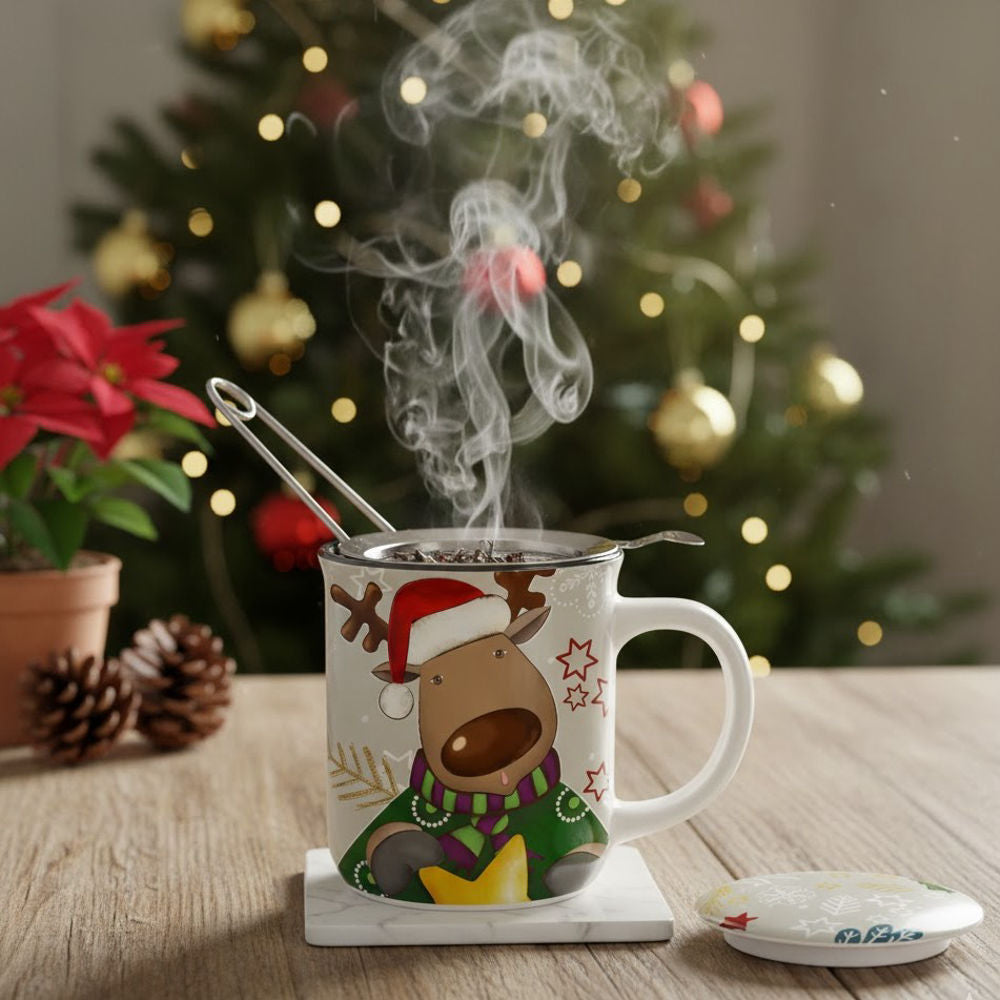 Egan Infusion Cup Christmas Reindeer Ml 380 - 120056