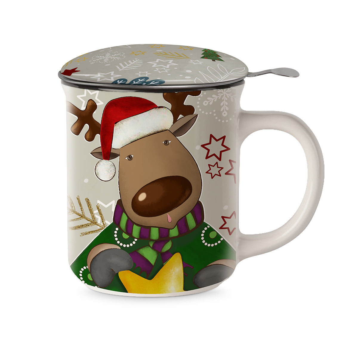 Egan Infusion Cup Christmas Reindeer Ml 380 - 120056
