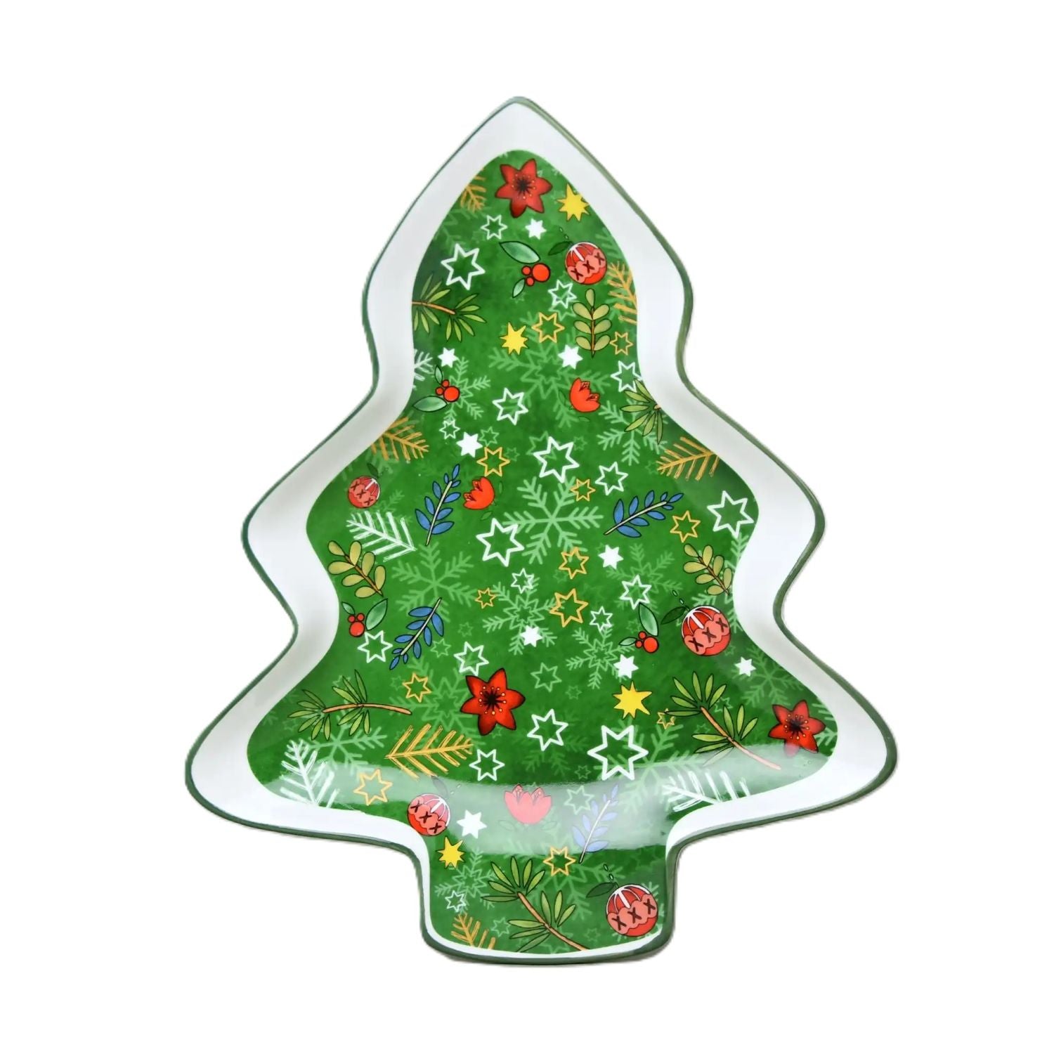 Egan Tray Christmas Tree Green Cm 30X25 - 120082