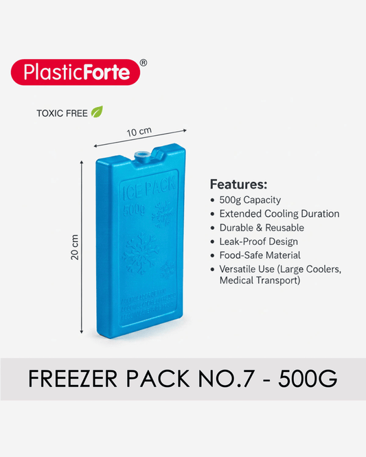 Plastic Forte Freezer Ice Pack 500 g Blue