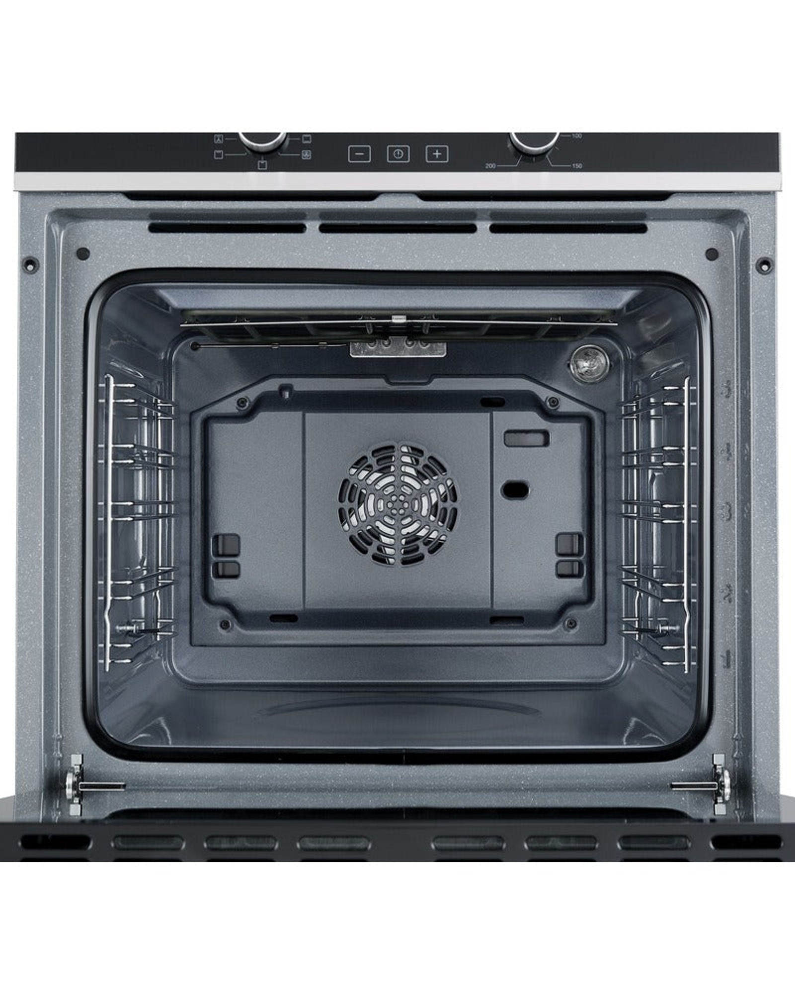 Hoover 60cm Built-in Gas Oven -80L Capacity Electric Oven, 3 Layer tempered glass Door 2900-3450W Power, 50-250℃, 9 Programs, Digital Timer, Convection Fan & Cooling Fab - HEO-T6080-BBI