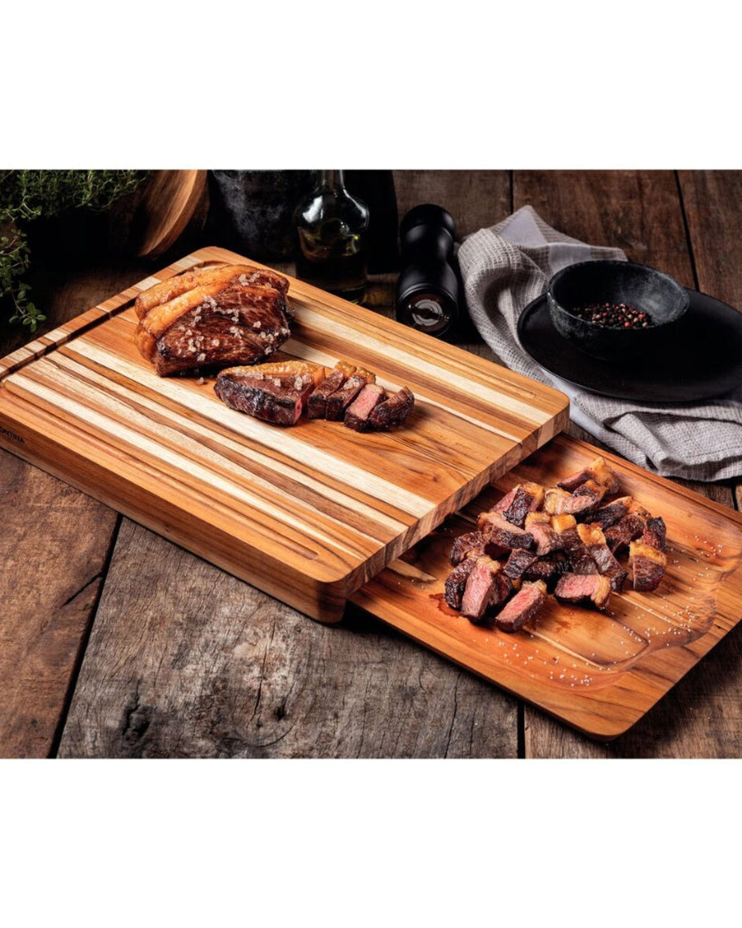 Tramontina Barbecue Board and Tray Kit