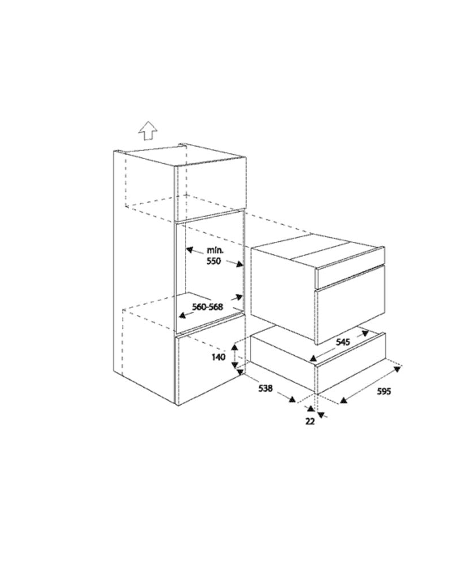 Bertazzoni Warming Drawers Professional & Modern Series Stainless Steel 60cm