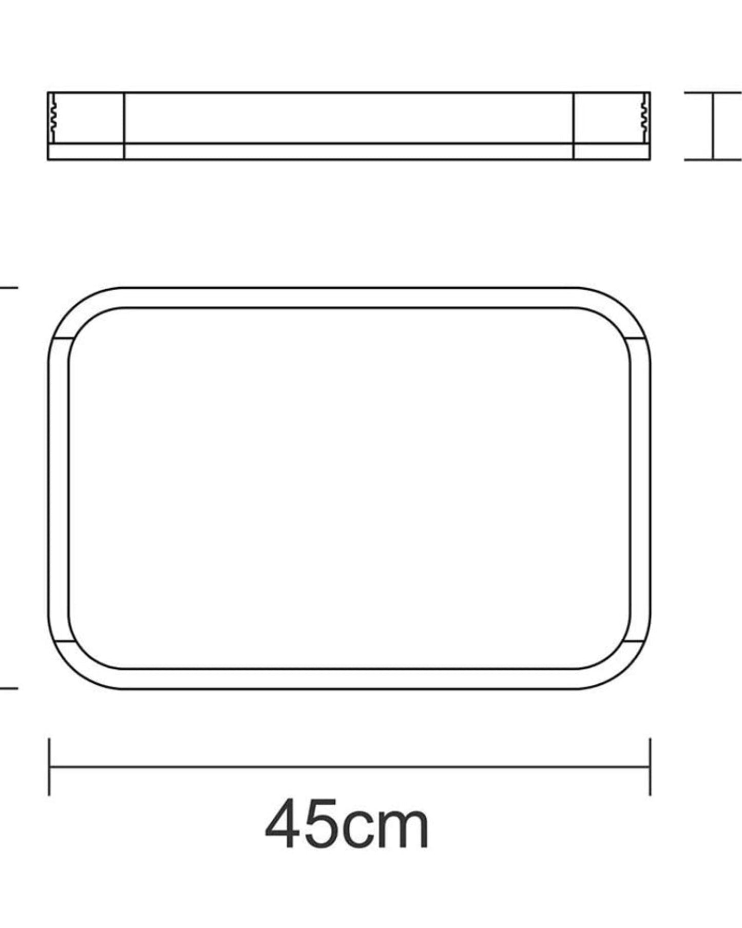Tramontina Barbecue Tray 46x30cm