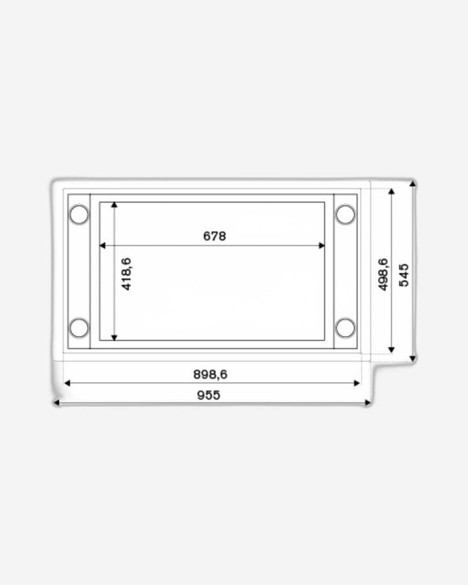 Bertazzoni Telescopic Cooker Hood 90cm, Stainless Steel