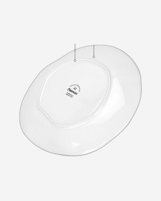 Fissman 2 Piece Plates Galactica 21 Cm Porcelain