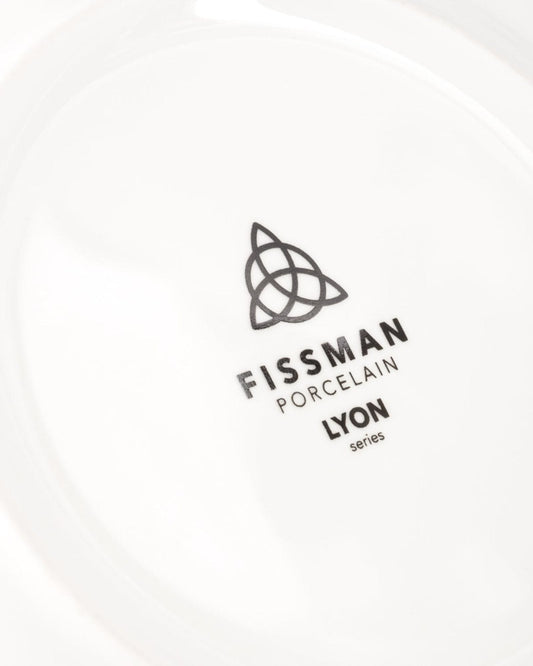 Fissman Plates Lyon Porcelain 4Pc 19cm