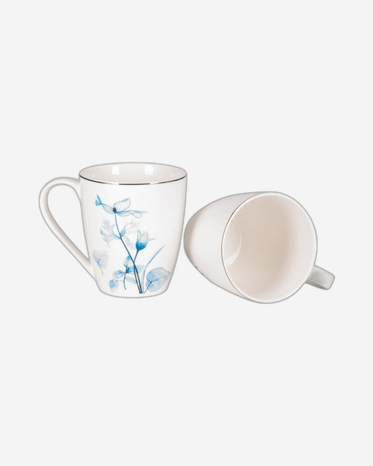Fissman 2 Piece Mugs Lyon 360ml Porcelain