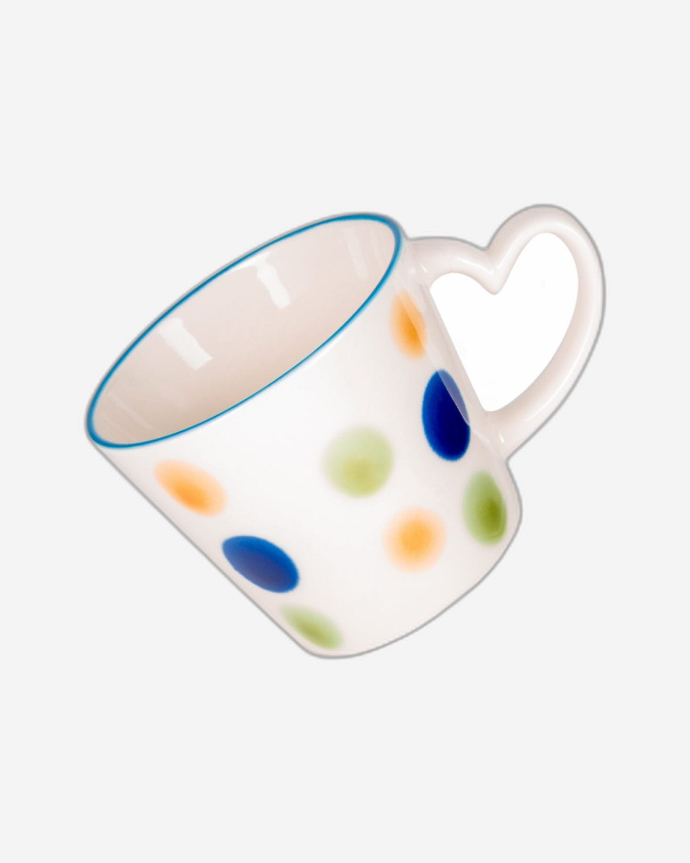Fissman Mug Porcelain Elegant Design Heart 370ml