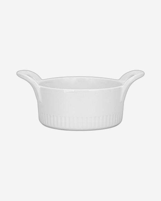 Fissman 2 Piece Round Baking Dish 10.5x6cm/250ml Porcelain