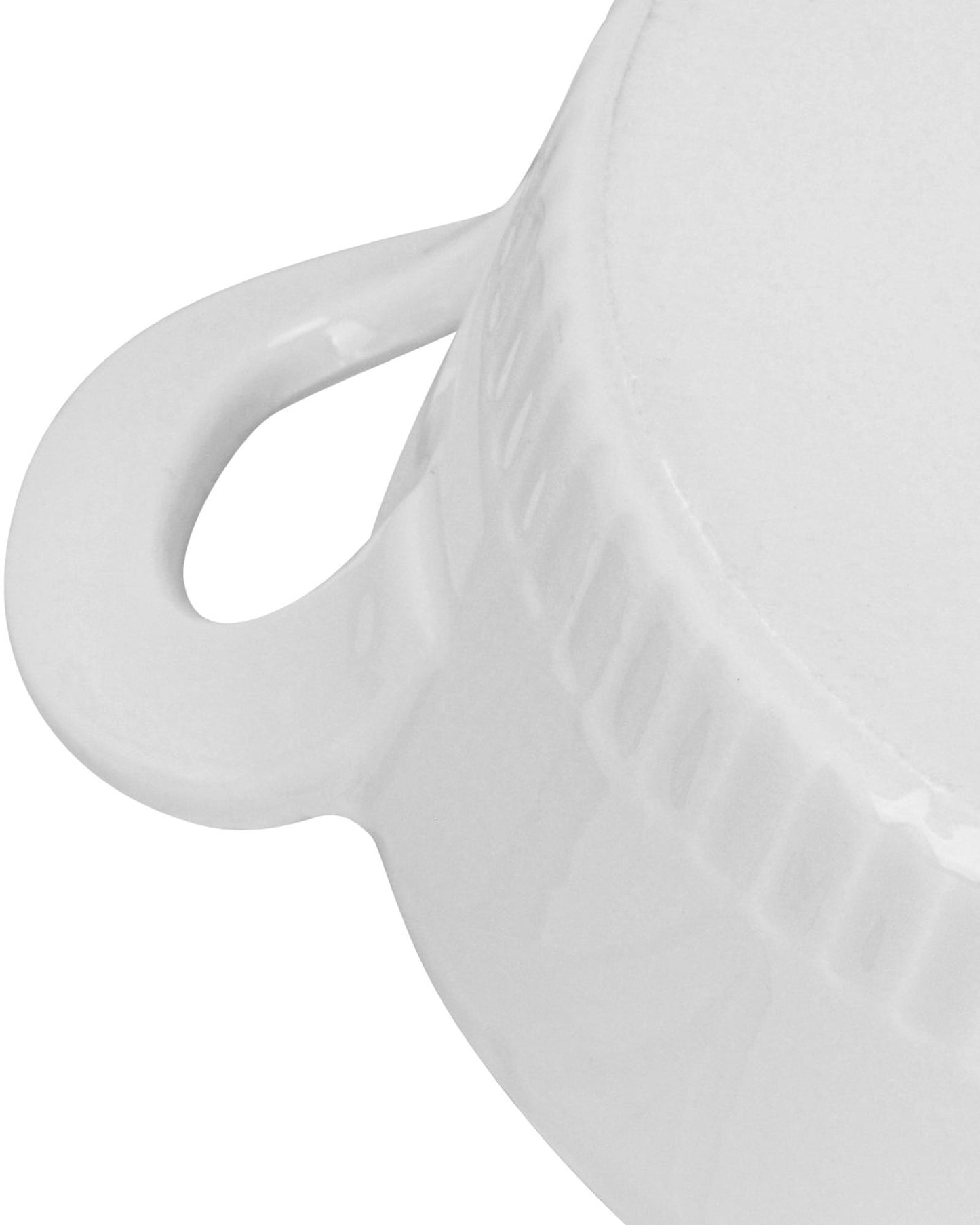Fissman Dish Round Porcelain 2Pc 250ml