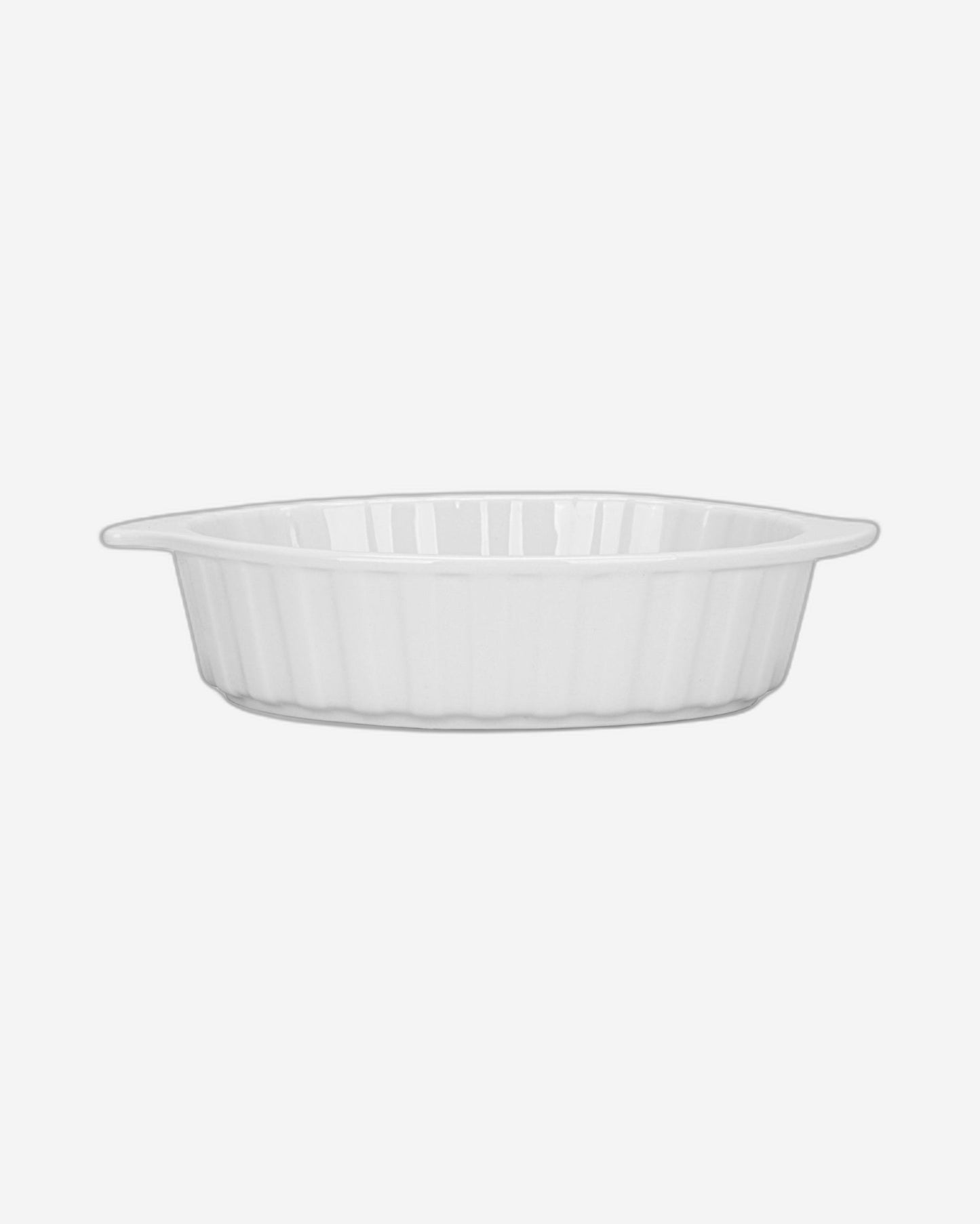 Fissman Dish Oval Porcelain 3Pc 240ml