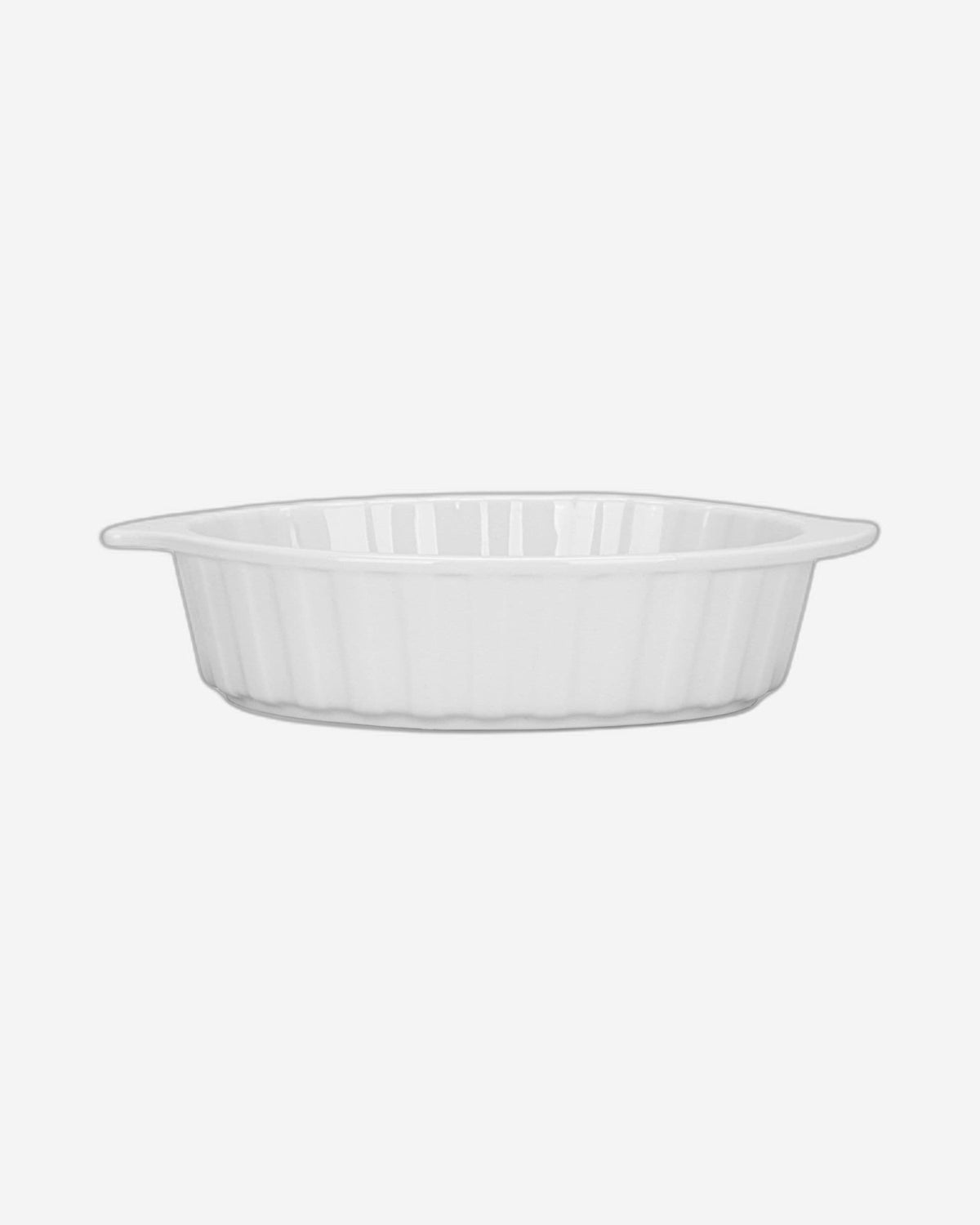 Fissman Dish Oval Porcelain 3Pc 240ml