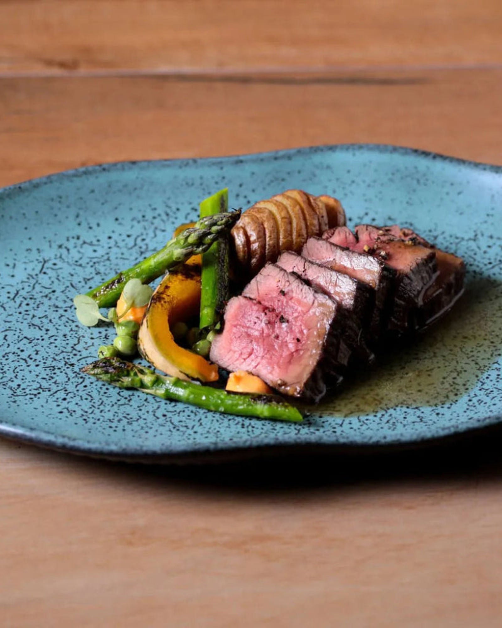 Bio Shallow Oval Platter Stoneware 30X20Cm Night Sky Made In Brazil