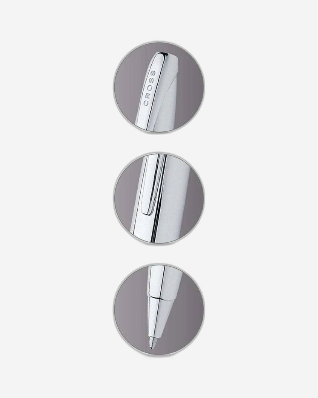 Cross ATX® Pure Chrome Rollerball Pen - 885-2