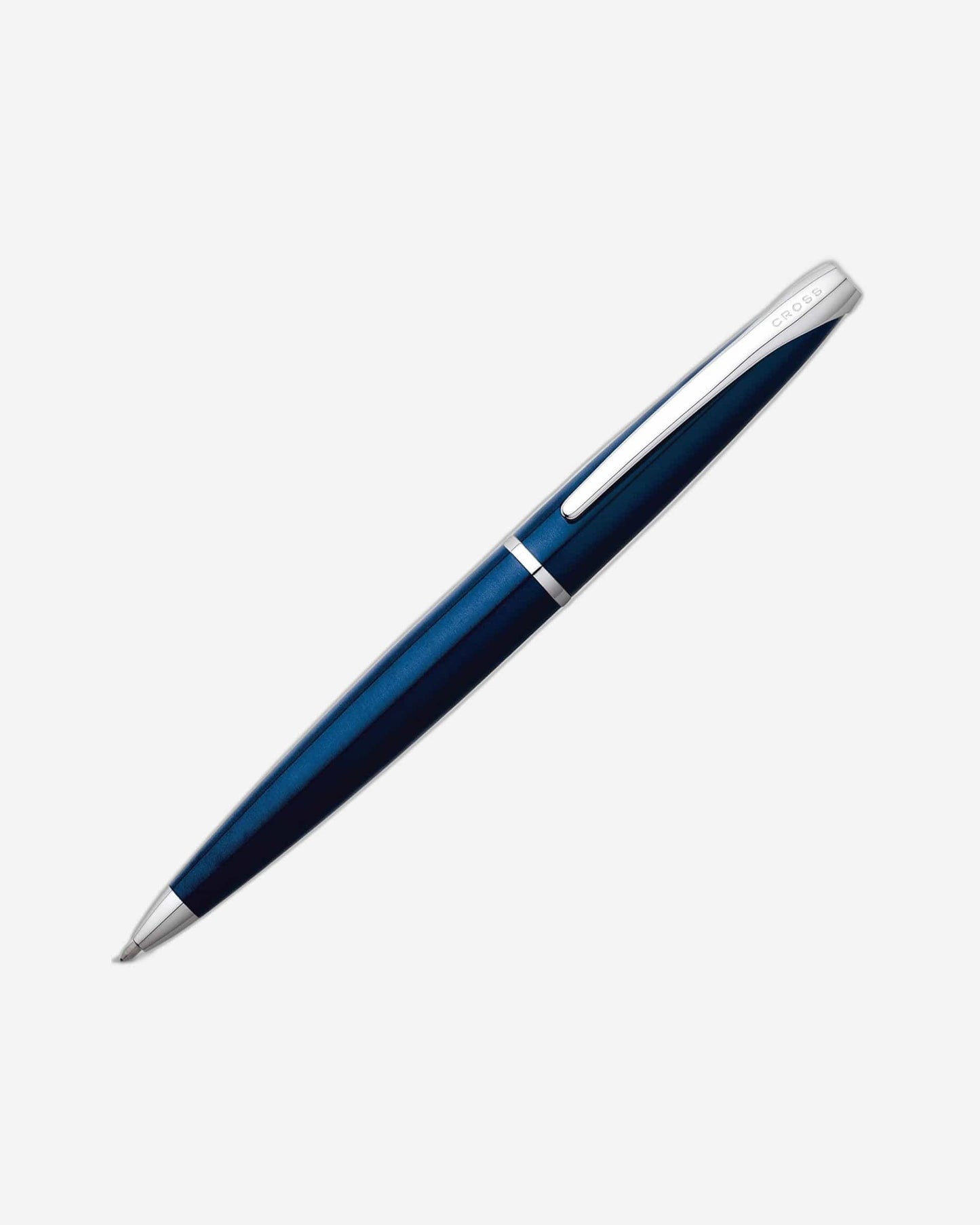 Cross ATX Translucent Blue Lacquer Ballpoint Pen