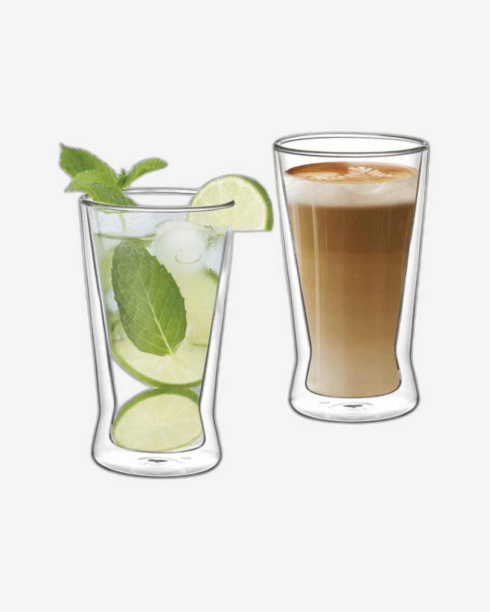 Fissman Double Wall Glasses Borosilicate 2Pc 380ml