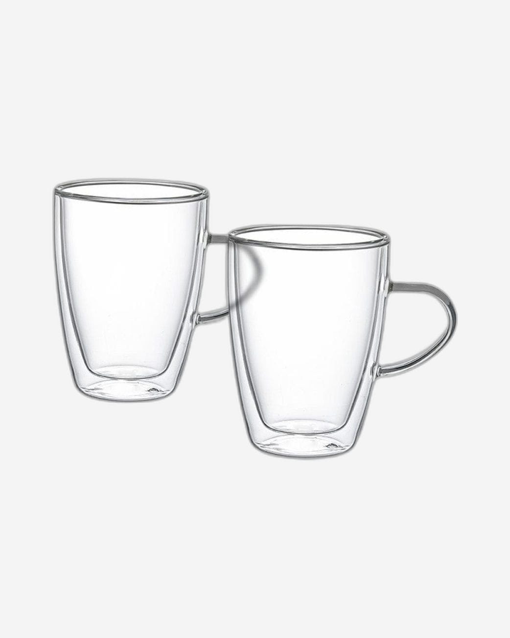 Fissman Double Wall Mugs Borosilicate 2Pc 350ml
