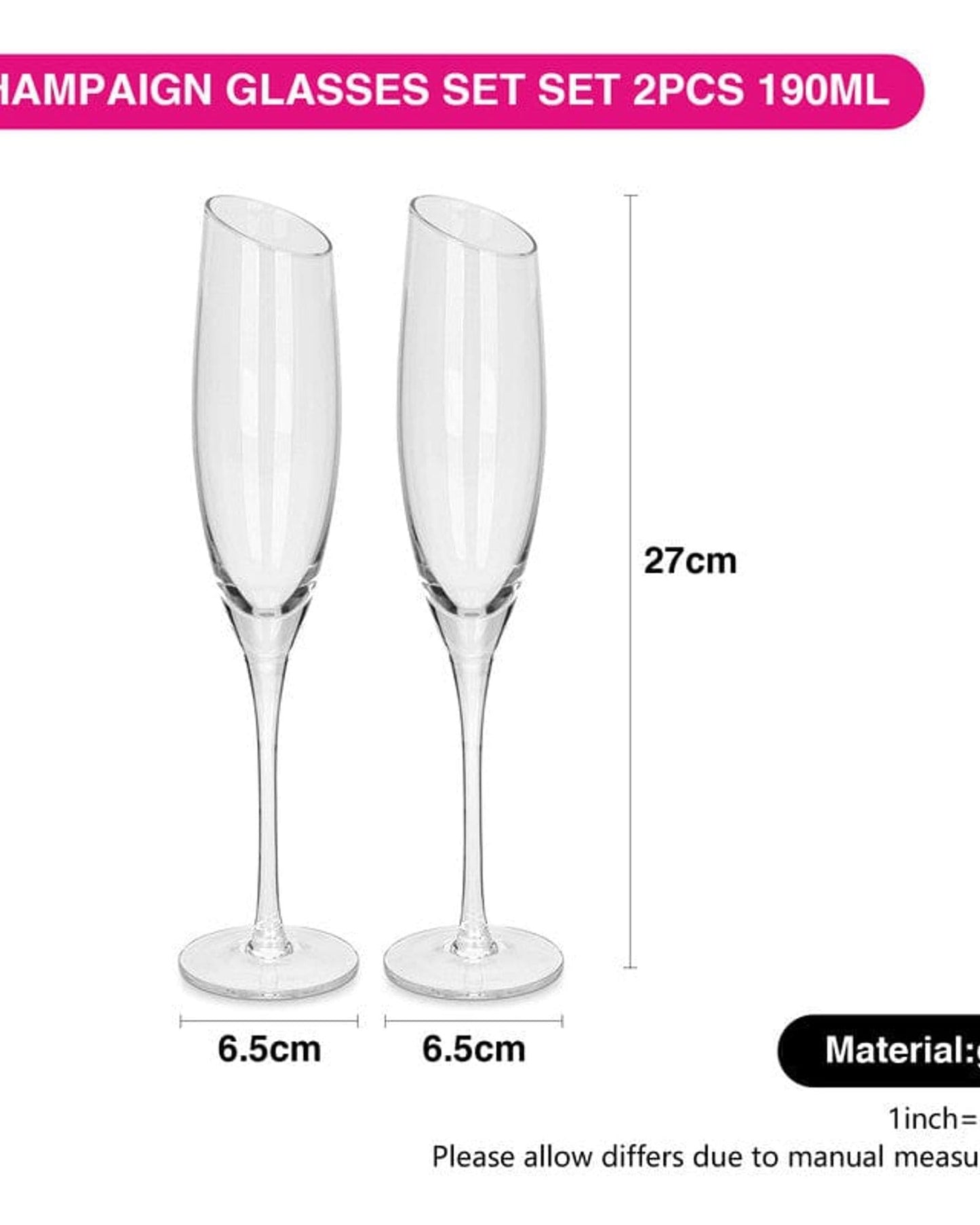 Fissman Champagne 2Pc 190ml