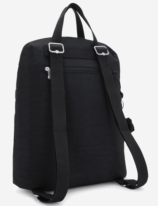 Kipling Kazuki Black Noir Medium Backpack (with Laptop Compartment) I3171-P39