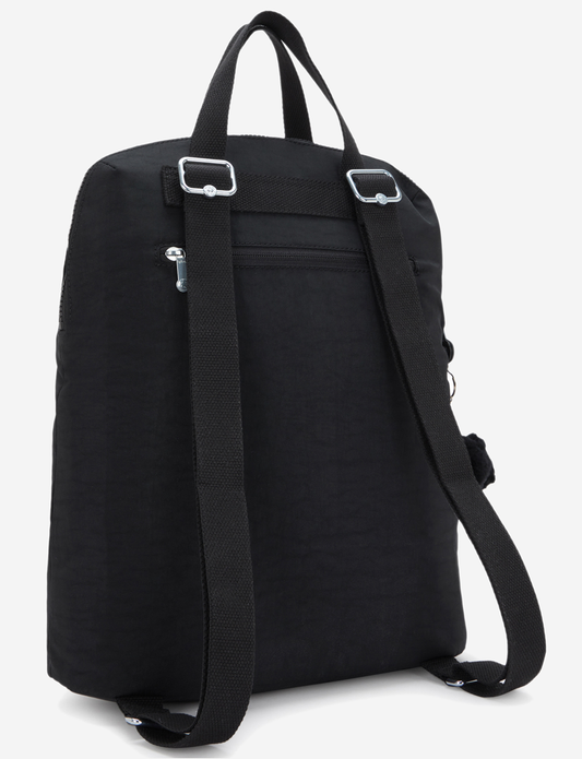 KIPLING Kazuki Black Noir Medium backpack (with laptop compartment) I3171-P39