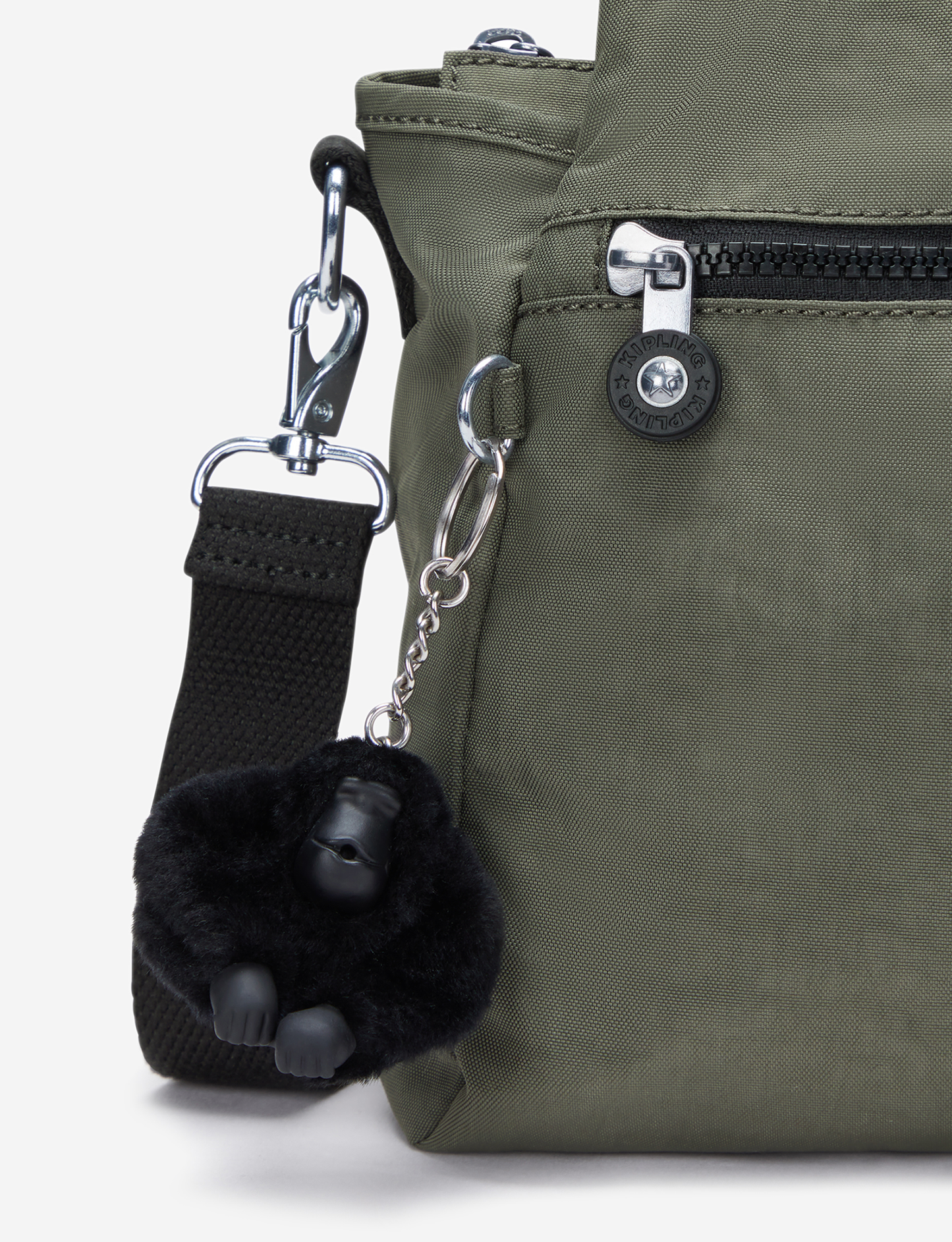 KIPLING Elysia Green Moss Medium shoulderbag (with removable shoulderstrap) 43791-88D