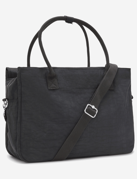 Kipling Superworker Black Noir Working bag (with Removable Shoulderstrap) I4444-P39