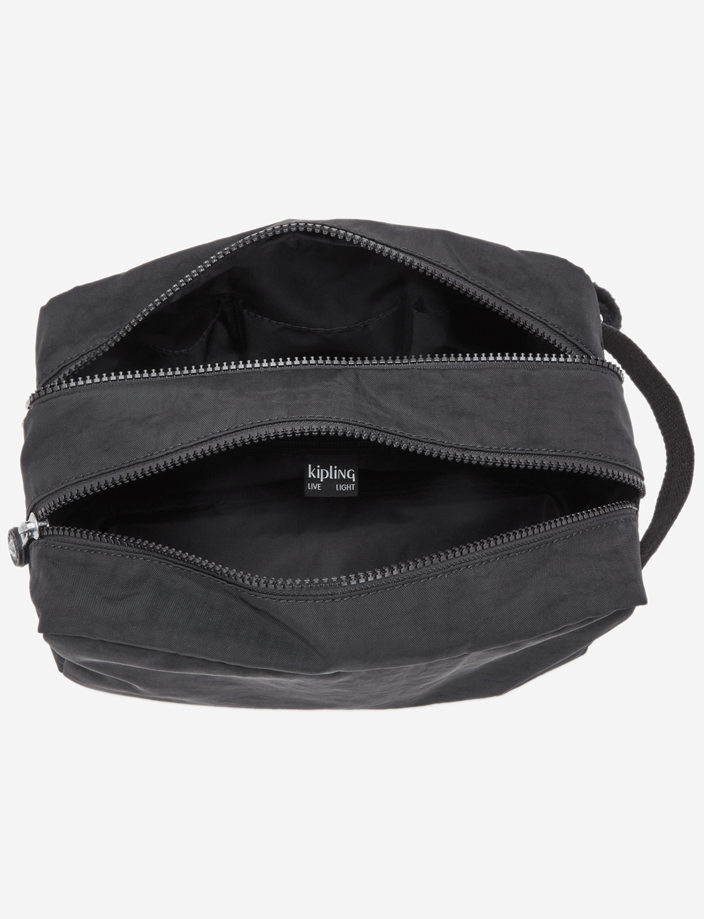 Kipling Agot Black Noir Medium Toiletry Bag 13363-P39