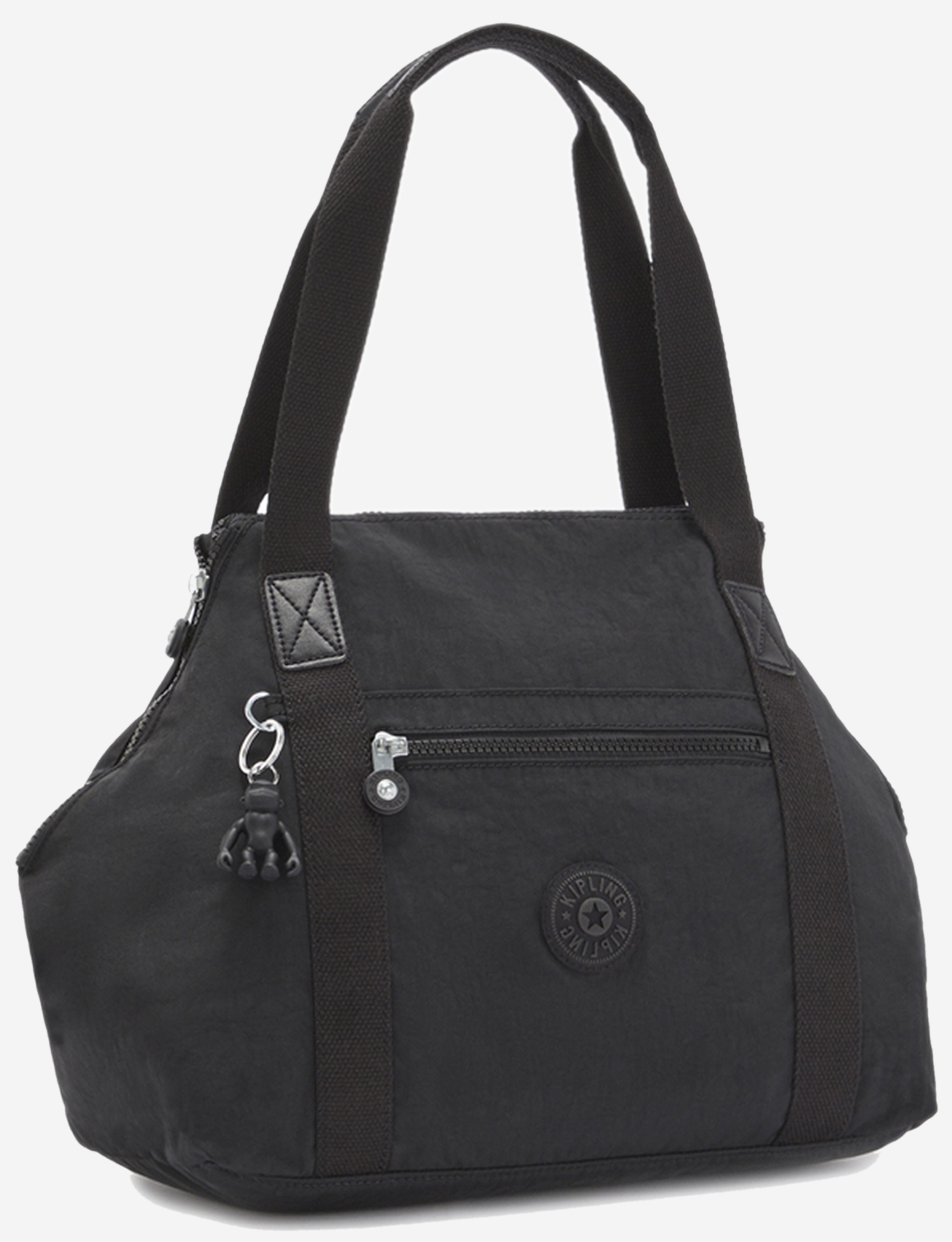 KIPLING Art Black Noir Medium tote (with removable shoulderstrap) 10619-P39