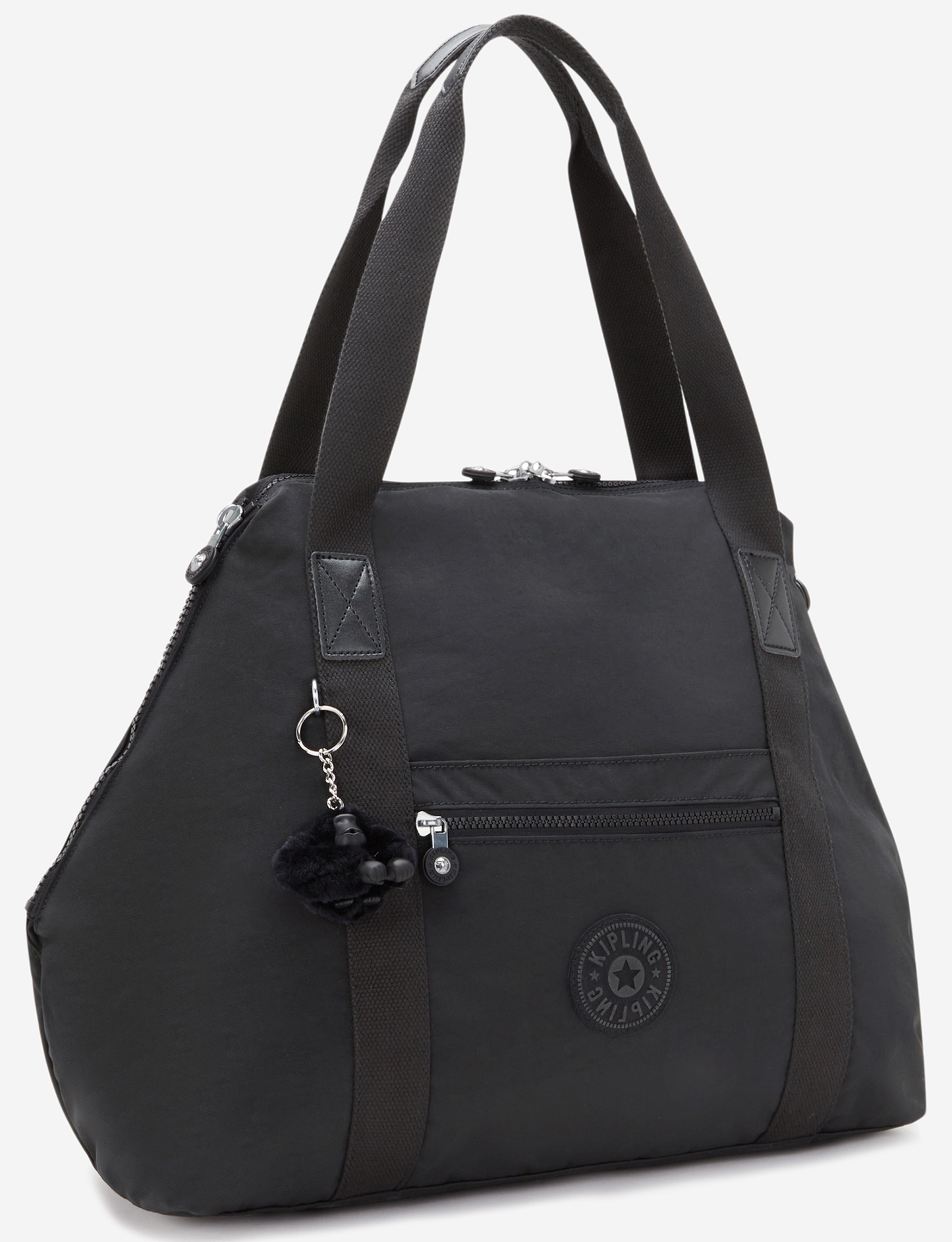 Kipling Art M Black Noir Large Tote 13405-P39