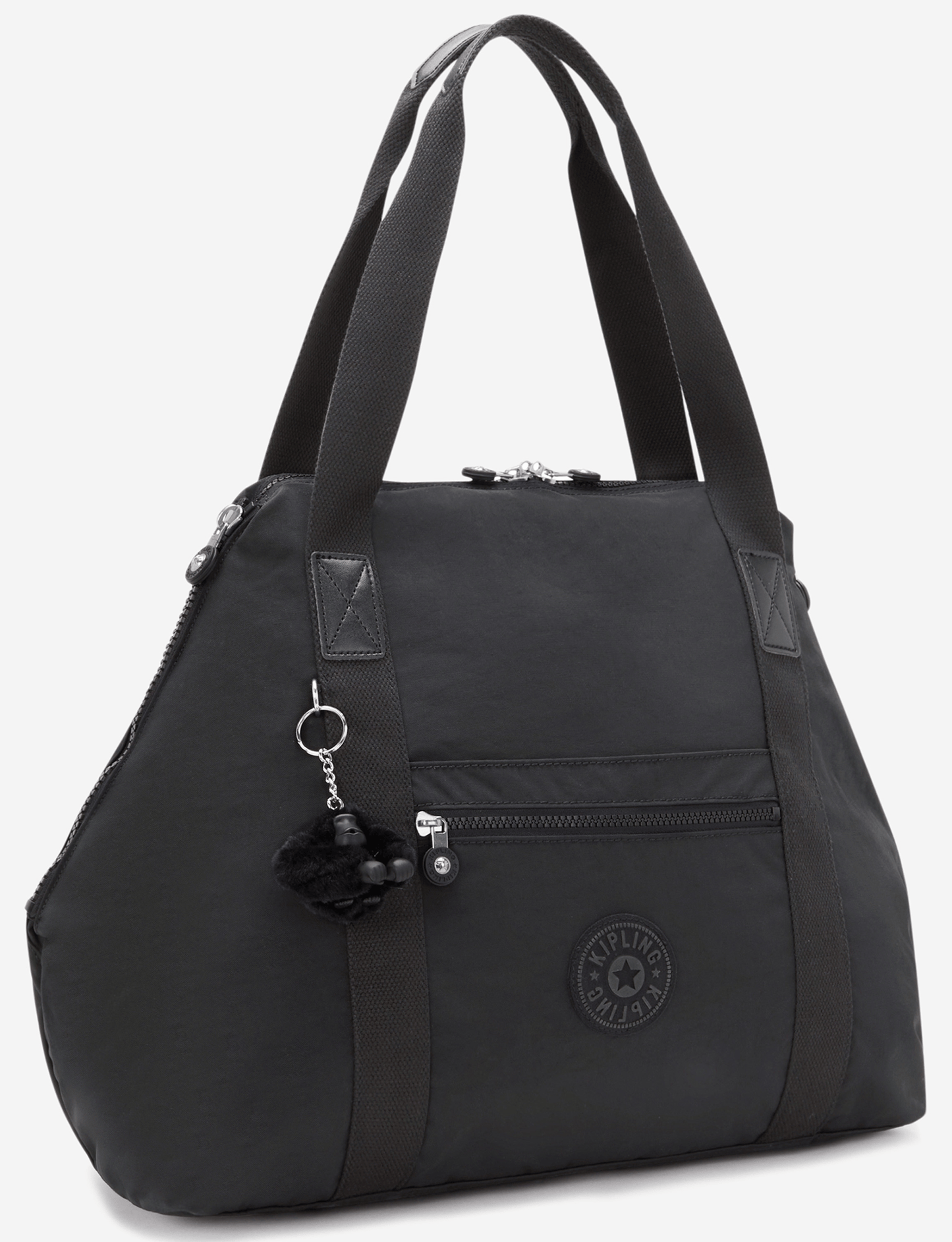 Kipling Art M Black Noir Large Tote 13405-P39