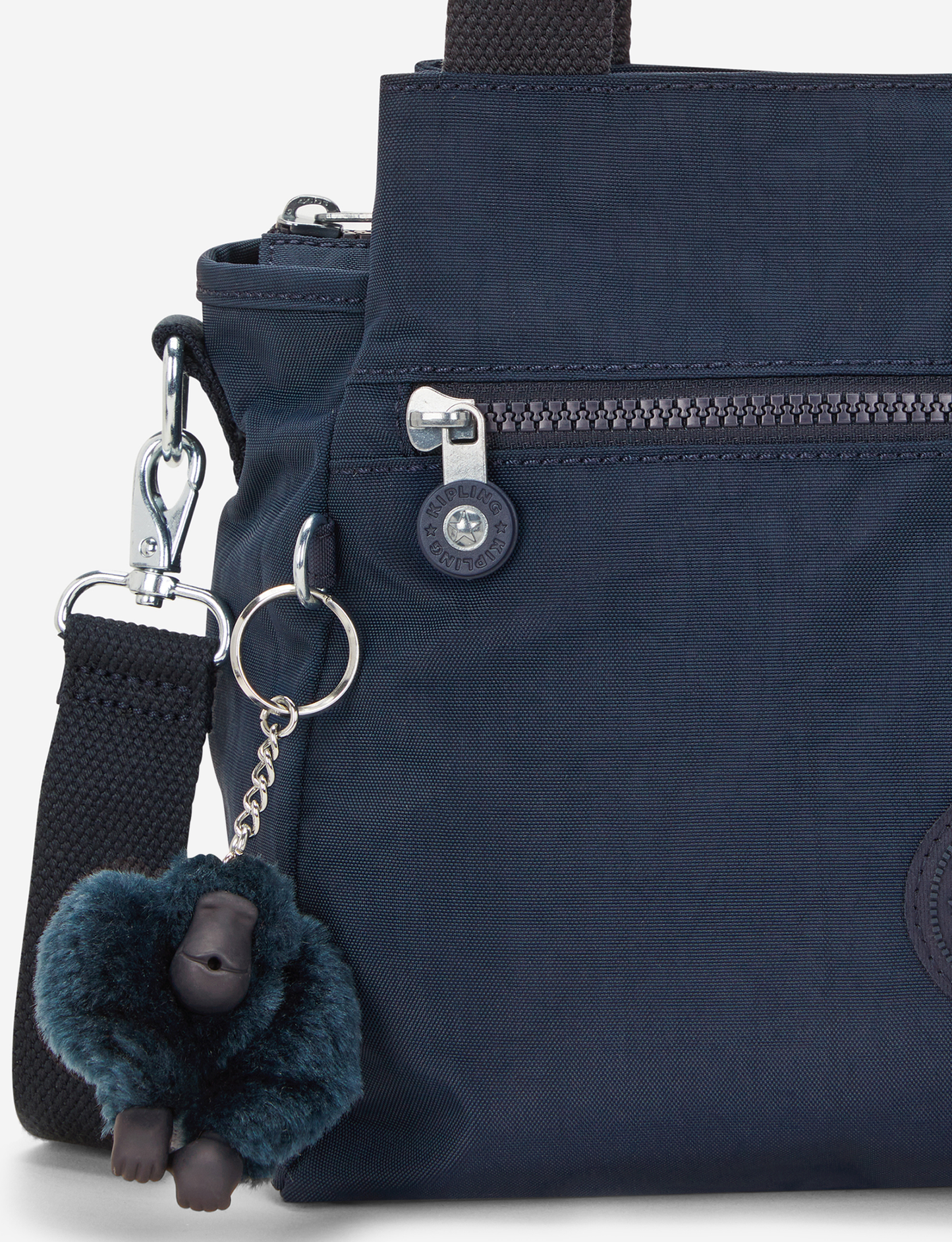 Kipling Elysia Blue Bleu 2 Medium shoulderbag (with Removable Shoulderstrap) 43791-96V