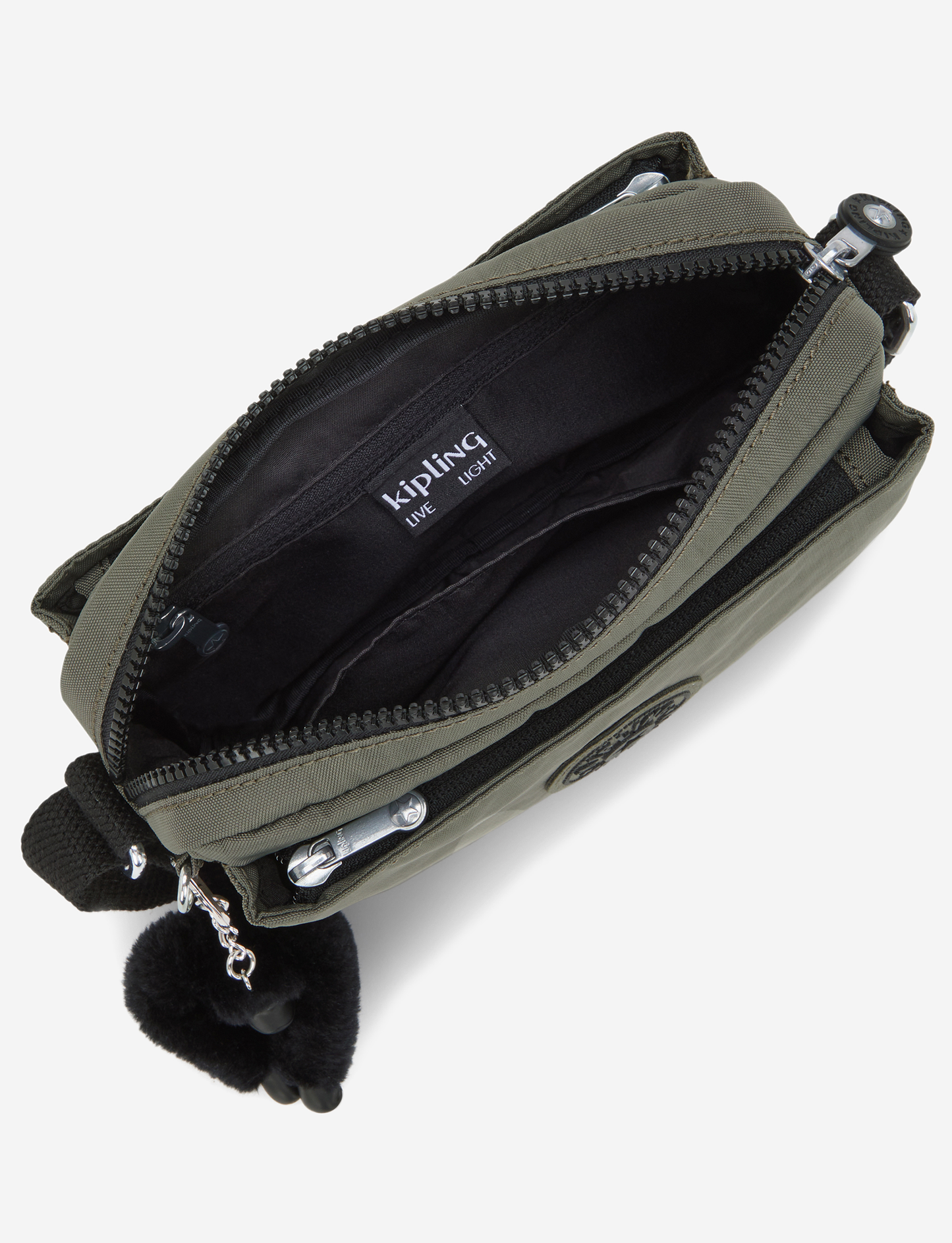 Kipling Abanu Green Moss Small Crossbody I4208-88D