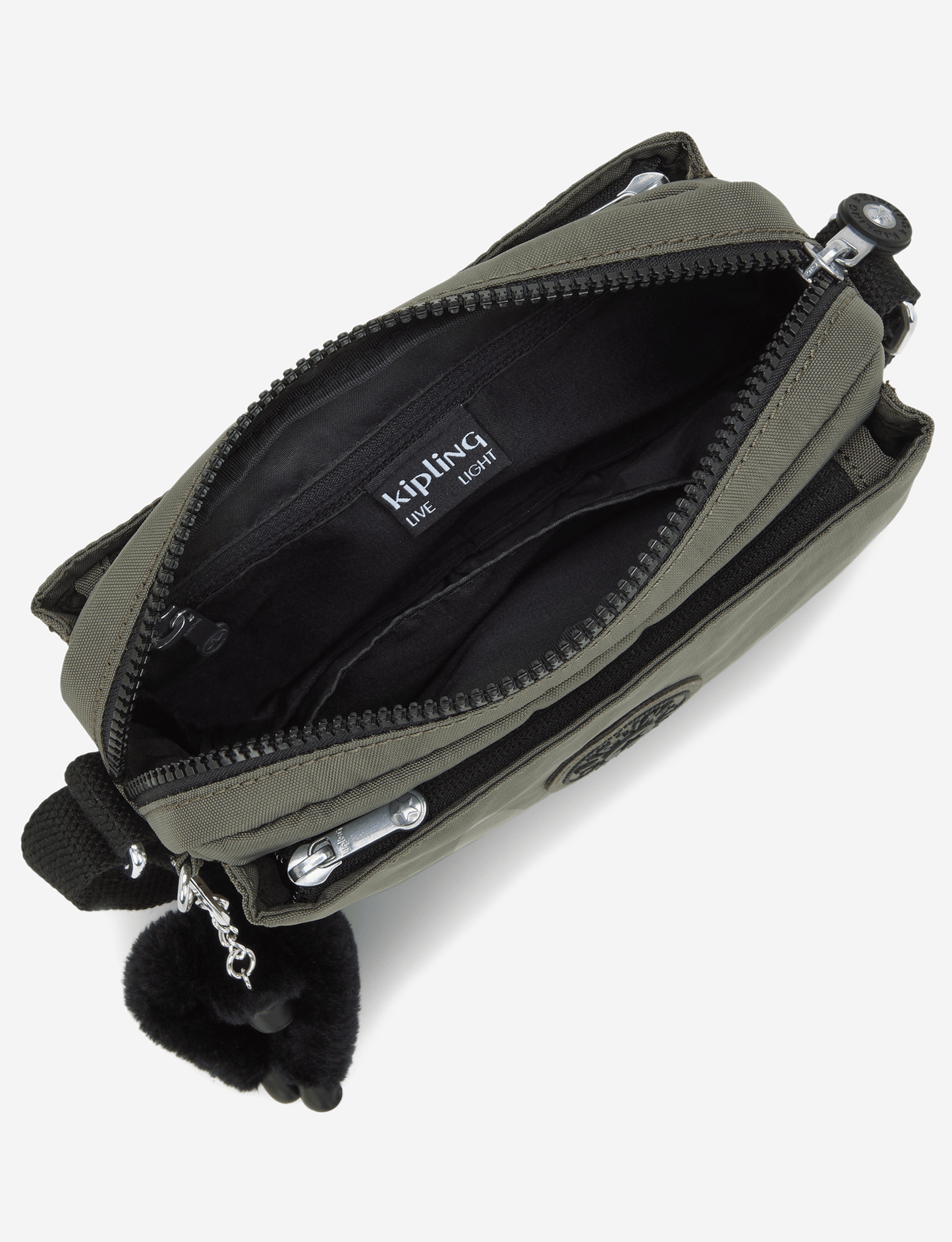 Kipling Abanu Green Moss Small Crossbody I4208-88D