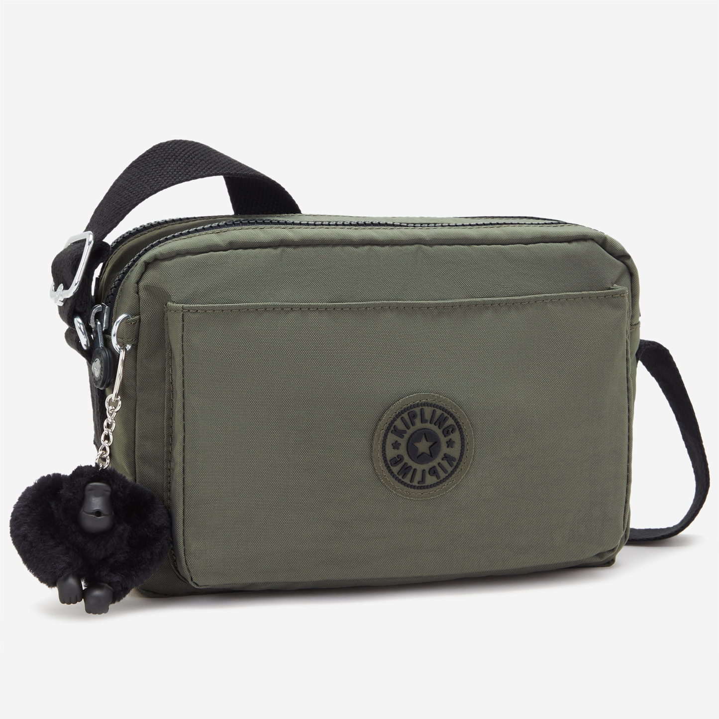 Kipling Abanu M Green Moss Medium Crossbody I7076-88D