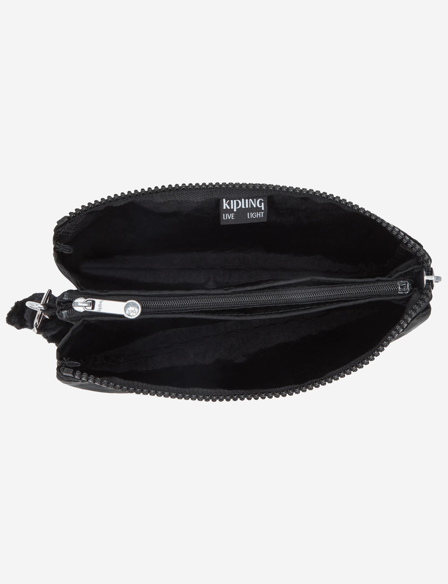 Kipling Creativity Xl Black Noir Extra Large Purse (with Removable Wristlet) 15156-P39