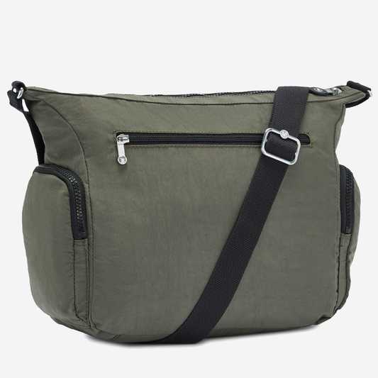 Kipling Gabbie Green Moss Large Crossbody 15255-88D