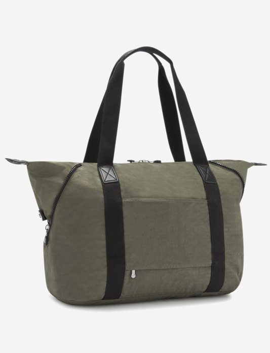 Kipling Art M Green Moss Large Tote 13405-88D