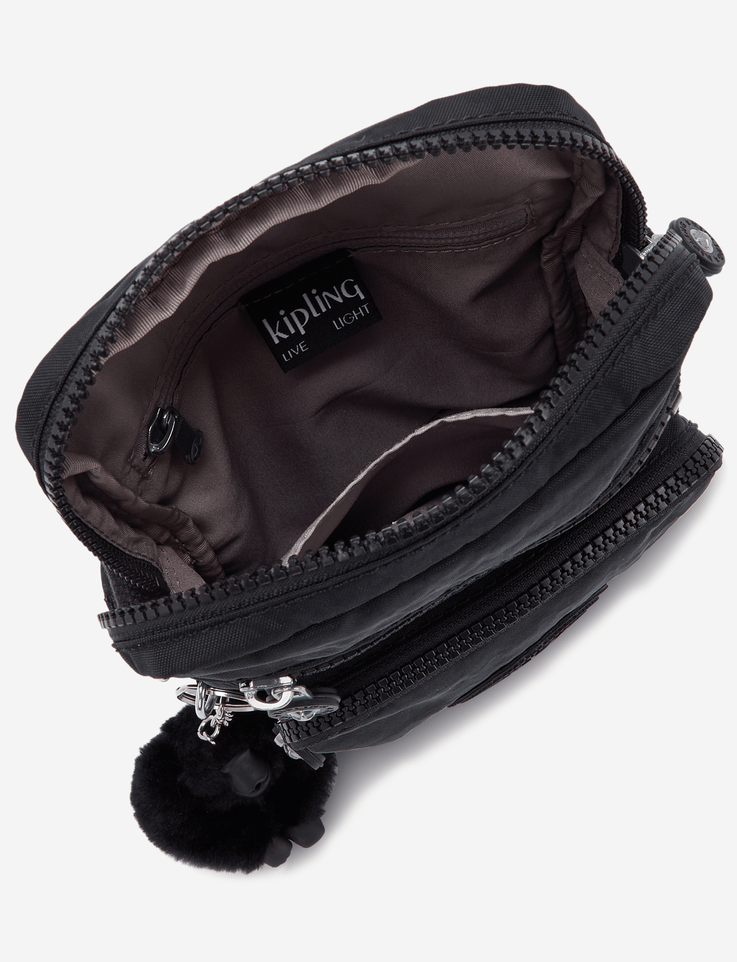 Kipling Gunne Black Noir Small Crossbody I3244-P39