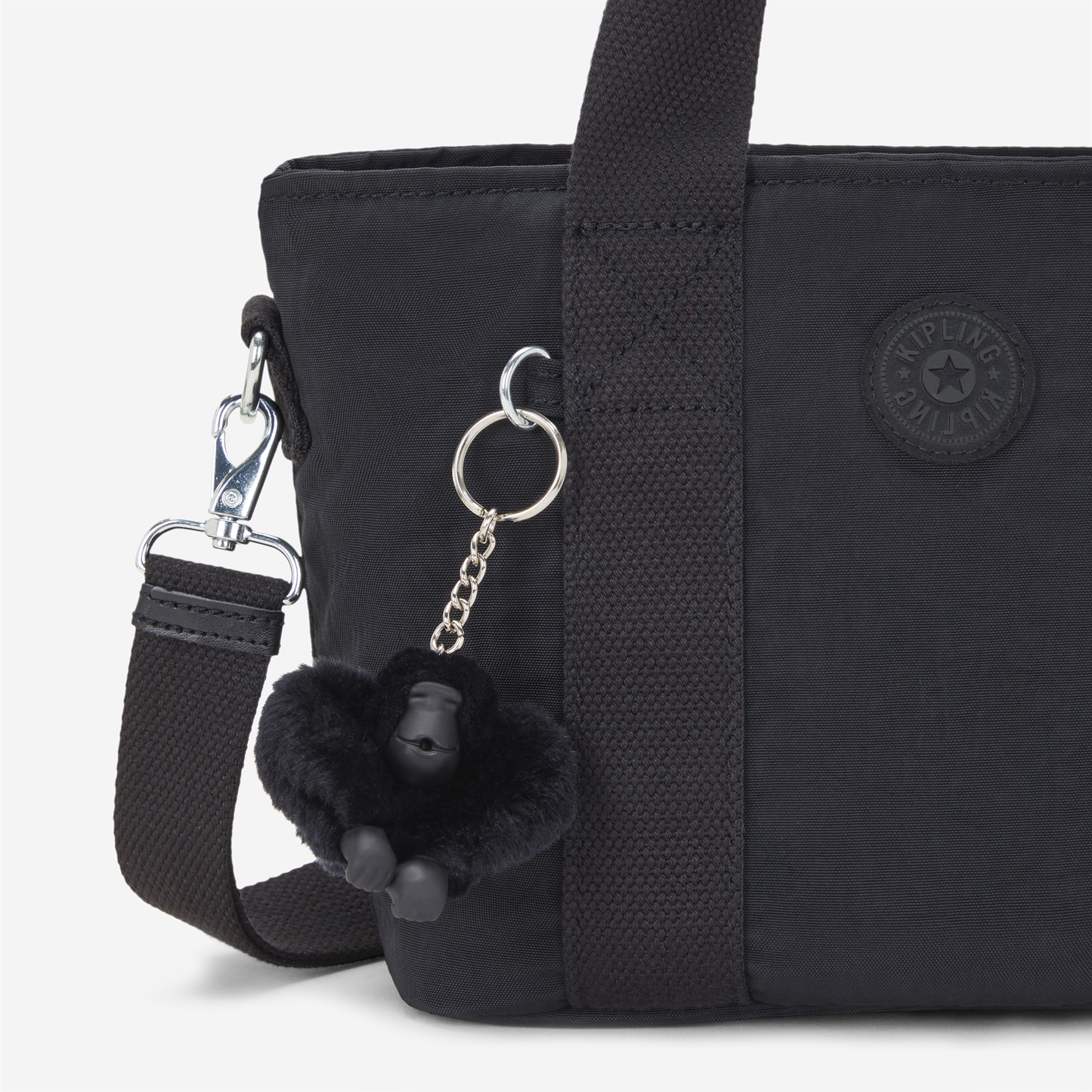 KIPLING Minta Black Noir Small shoulderbag (with removable shoulderstrap) I7541-P39