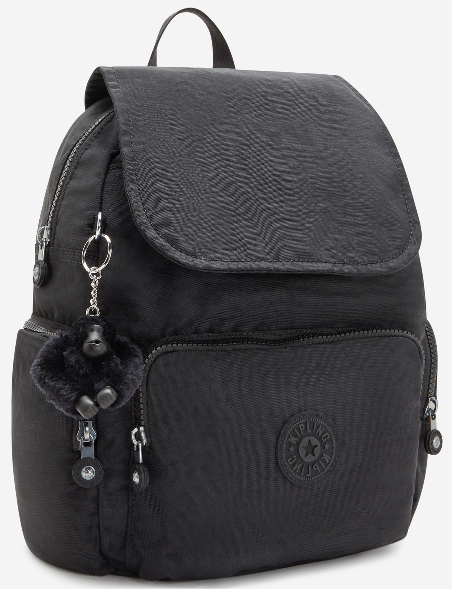 KIPLING City Zip S Black Noir Small backpack I3523-P39