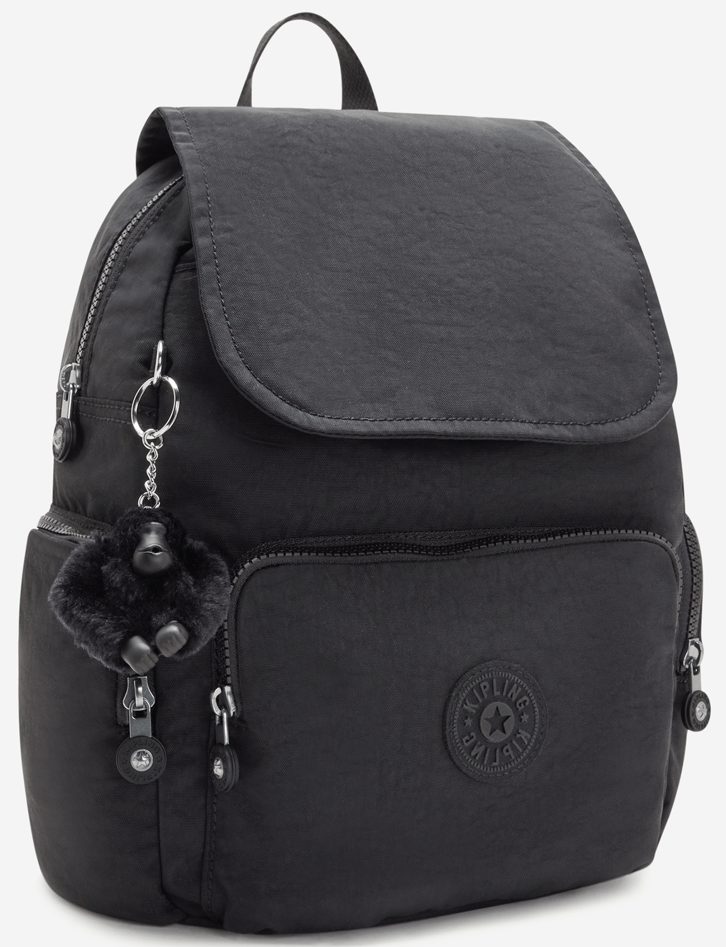 Kipling City Zip S Black Noir Small Backpack I3523-P39