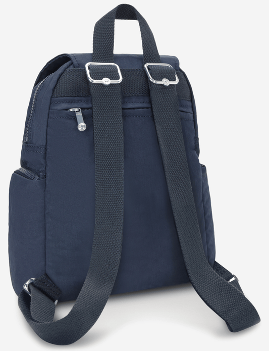 Kipling City Zip Mini Blue Bleu 2 Mini Backpack with Adjustable Straps I6046-96V