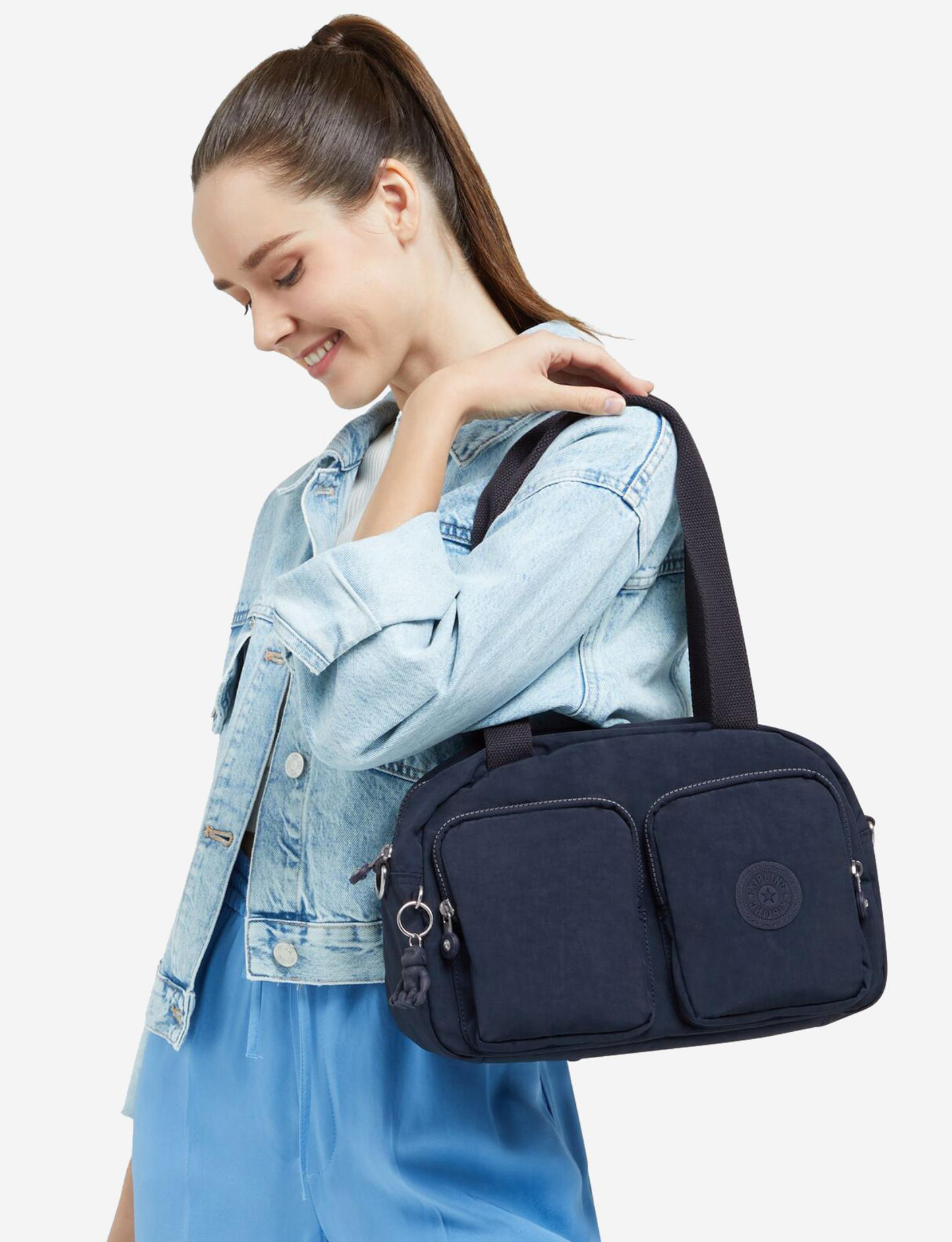 Kipling Cool Defea Blue Bleu 2 Medium Shoulderbag (with Removable Shoulderstrap) I2849-96V