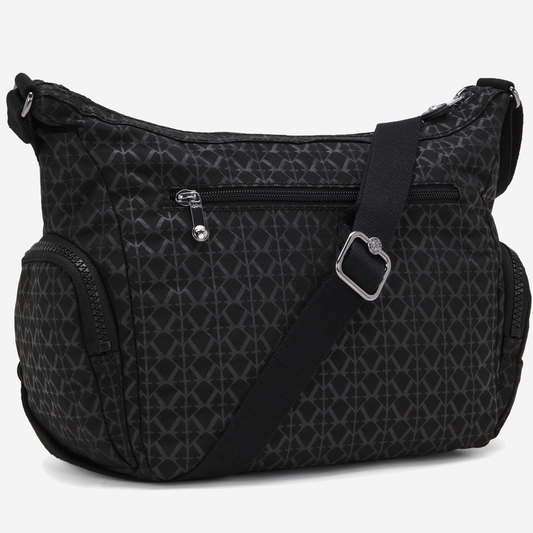 KIPLING Gabbie S Signature Emb Medium crossbody I2532-K59