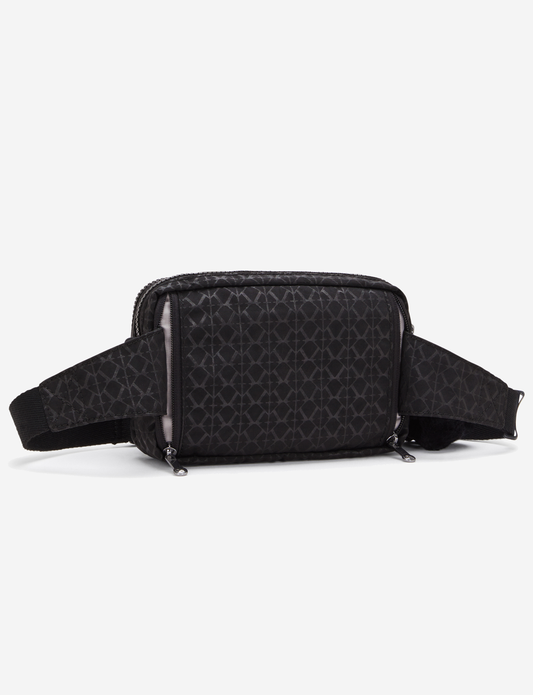 Kipling Abanu Multi Signature Emb Small Crossbody Convertible to Waistbag (with Removable Shoulderstrap) I3492-K59