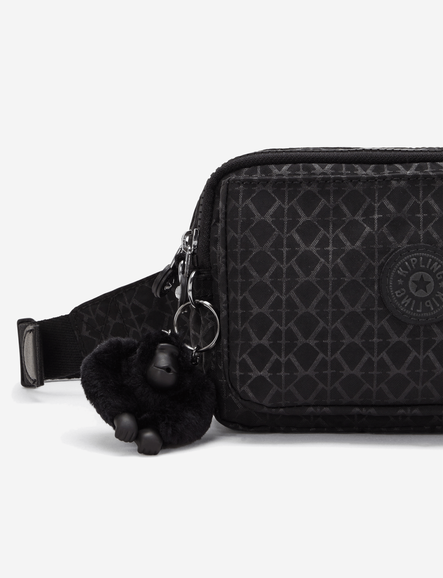 Kipling Abanu Multi Signature Emb Small Crossbody Convertible to Waistbag (with Removable Shoulderstrap) I3492-K59